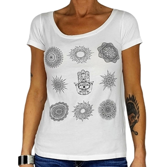 Empyre Cotton Tee Size Small White - Picture 1 of 3